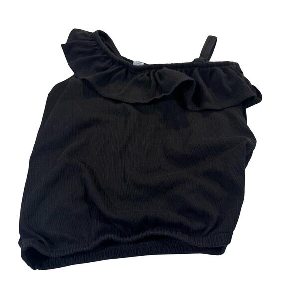 Old Navy Girl M (8) Black Blouse - Picture 4 of 4